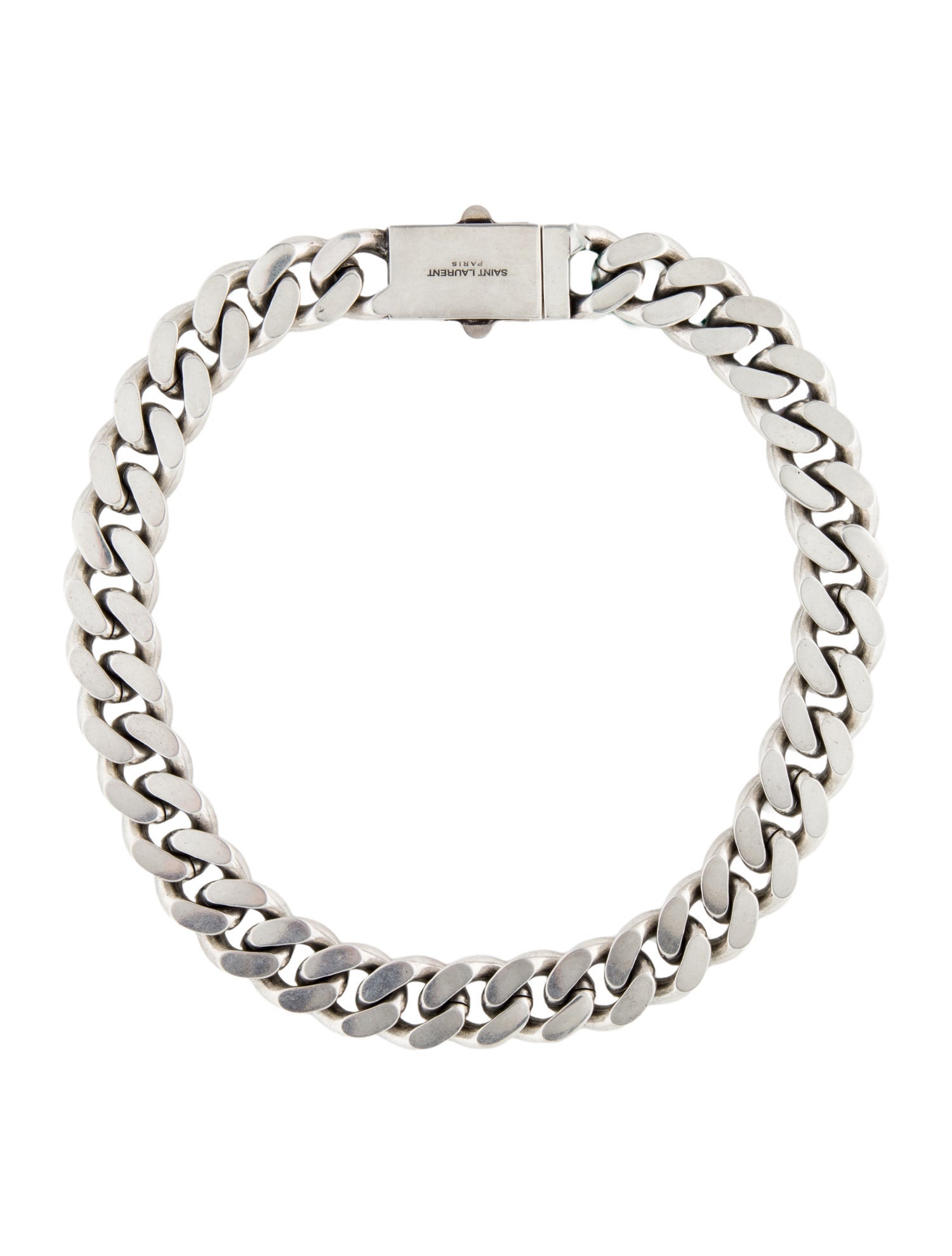 Saint Laurent Curb Chain Necklace