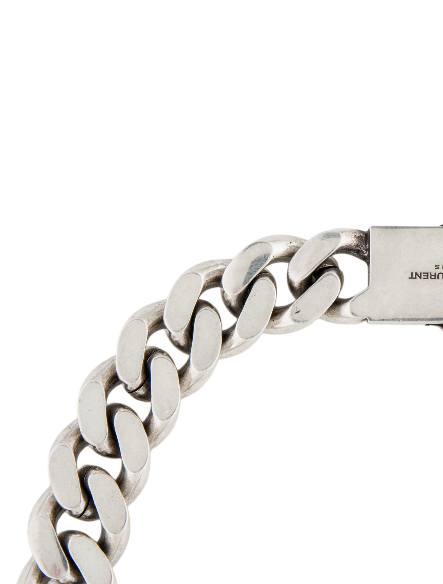 Saint Laurent Curb Chain Necklace