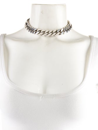 Saint Laurent Curb Chain Necklace