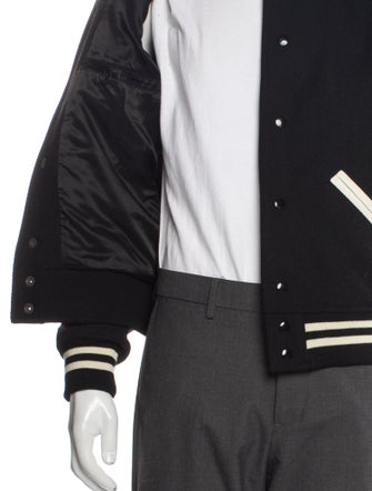 Saint Laurent 2022 Teddy Varsity Jacket