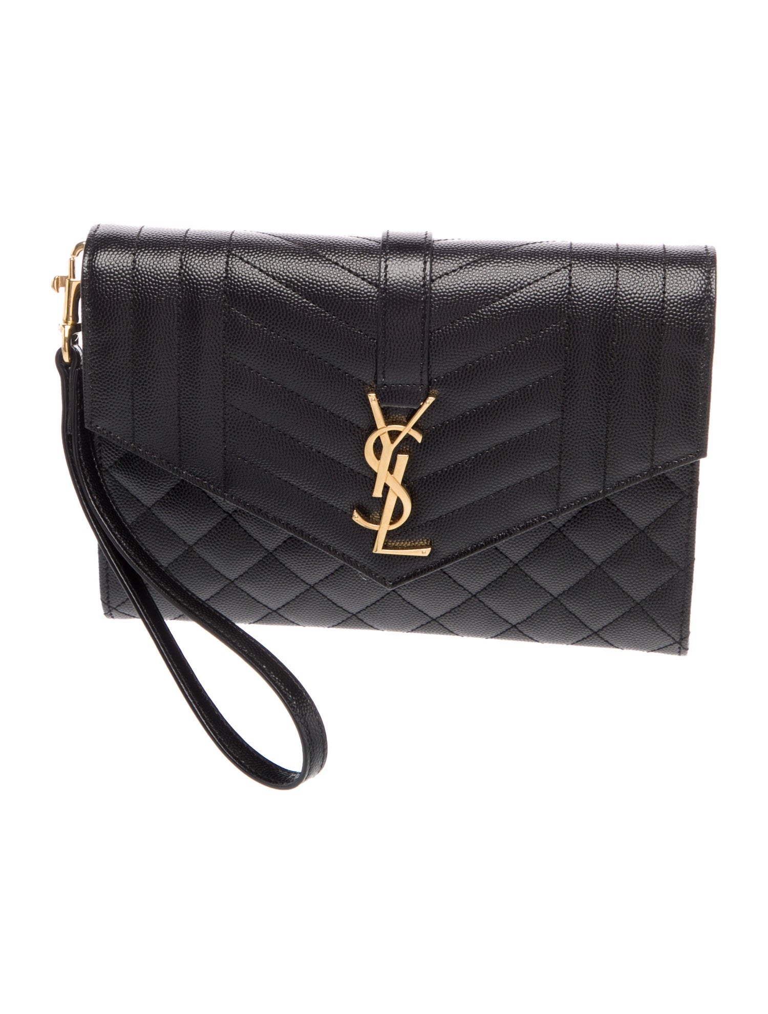 Saint Laurent Chevron Envelope 2022