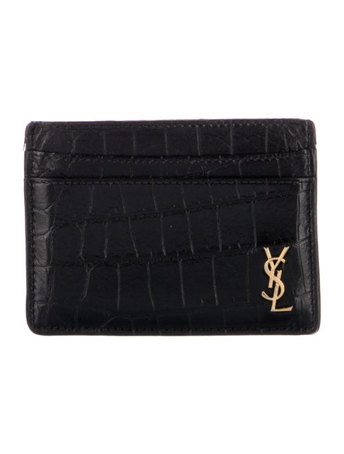 Saint Laurent 2020 Signature Logo Card Holder