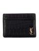 Saint Laurent 2020 Signature Logo Card Holder