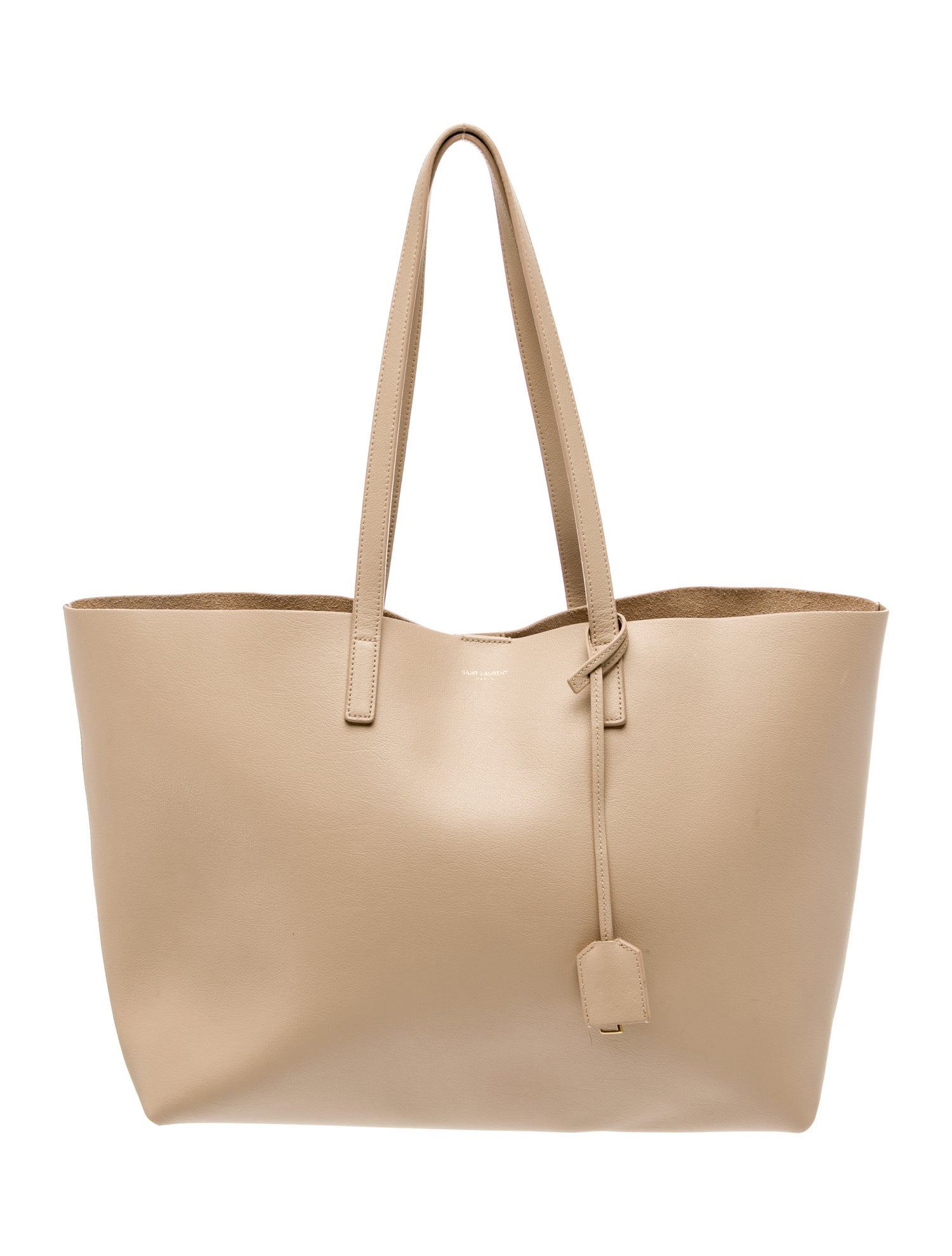 Saint Laurent Leather Tote Large