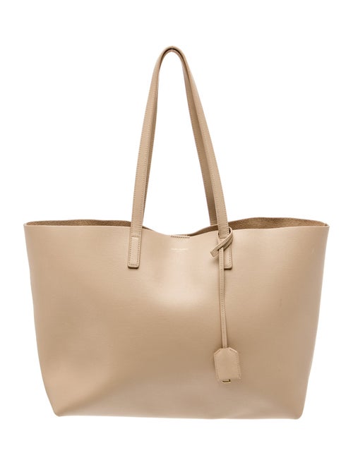 Saint Laurent Leather Tote Large