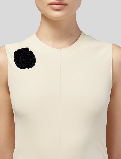 Saint Laurent Small Wild Rose Brooch
