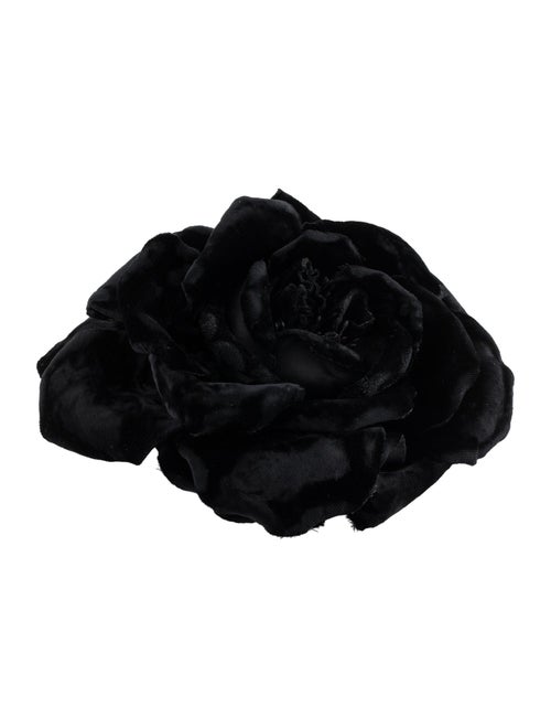 Saint Laurent Small Wild Rose Brooch