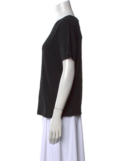 Saint Laurent Crew Neck Short Sleeve T-Shirt