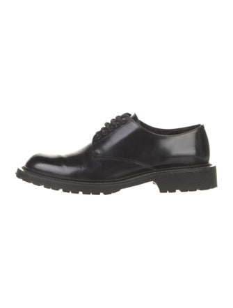 Saint Laurent Patent Leather Derby Shoes