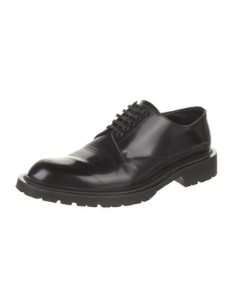 Saint Laurent Patent Leather Derby Shoes