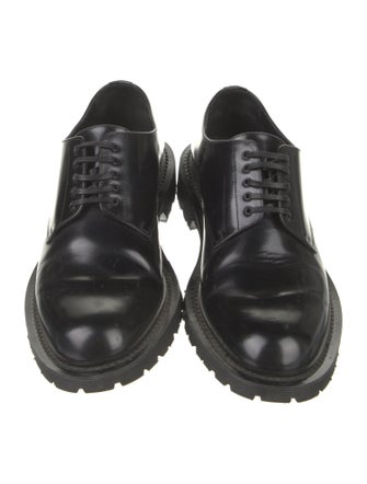 Saint Laurent Patent Leather Derby Shoes