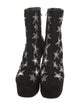 Saint Laurent Suede Patterned Boots