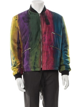 Saint Laurent 2017 Silk Bomber Jacket