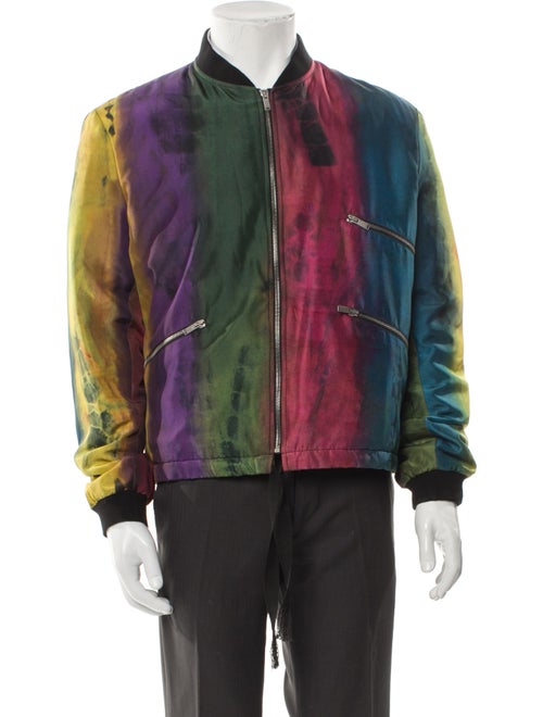 Saint Laurent 2017 Silk Bomber Jacket