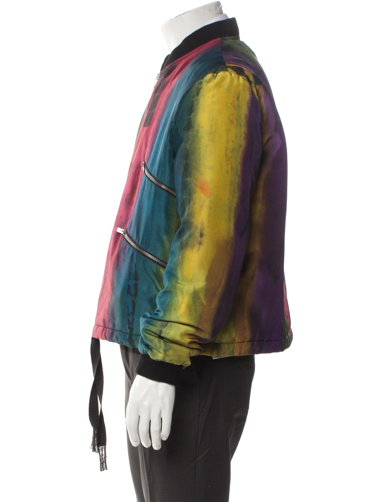 Saint Laurent 2017 Silk Bomber Jacket