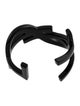 Saint Laurent Lacquer Logo Cuff Bracelet