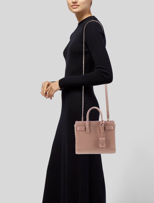 Saint Laurent Leather Sac De Jour Nano