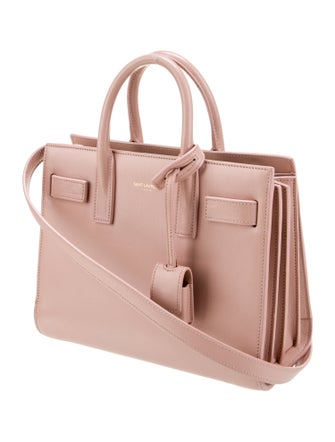 Saint Laurent Leather Sac De Jour Nano