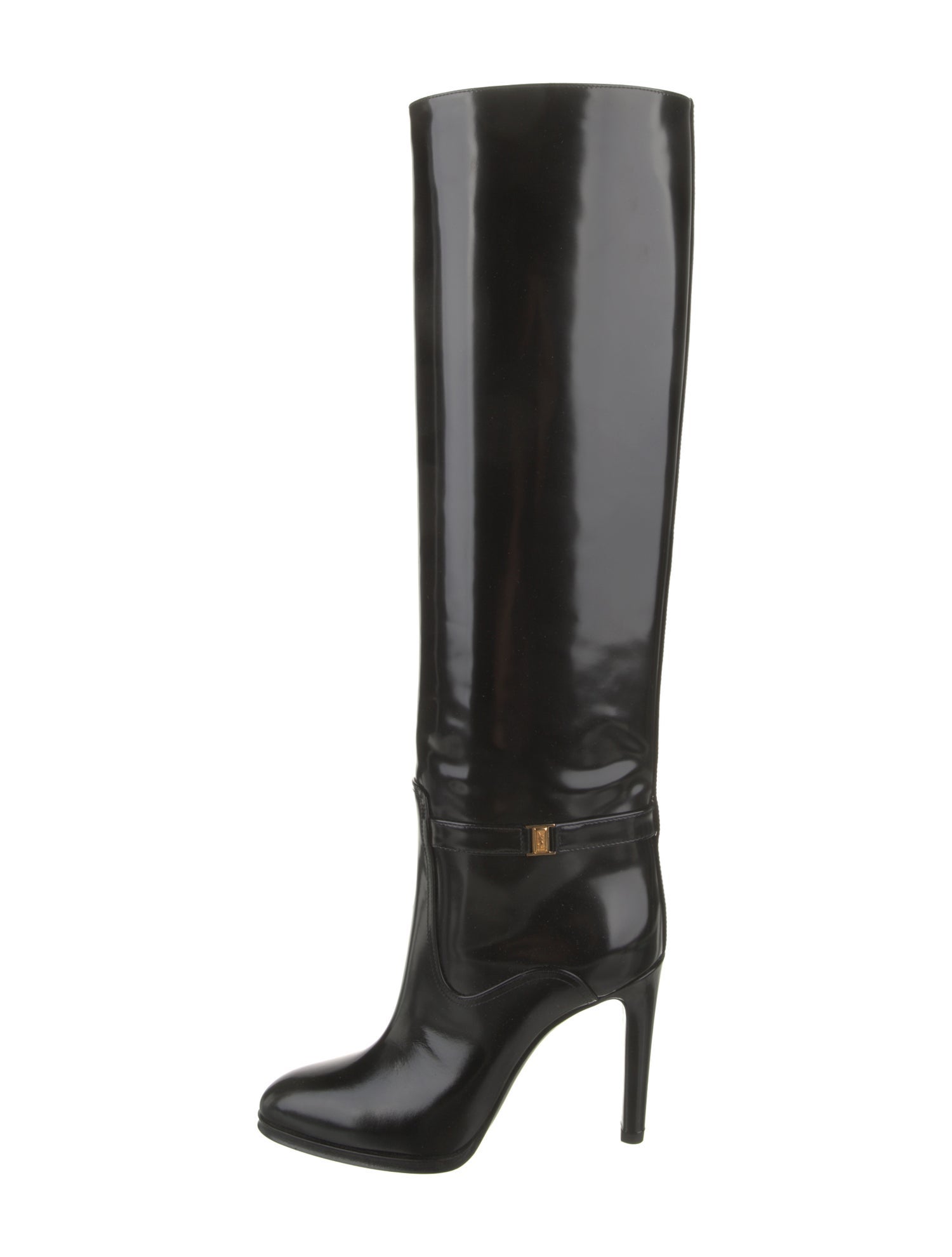 Saint Laurent Leather Boots w/ Tags