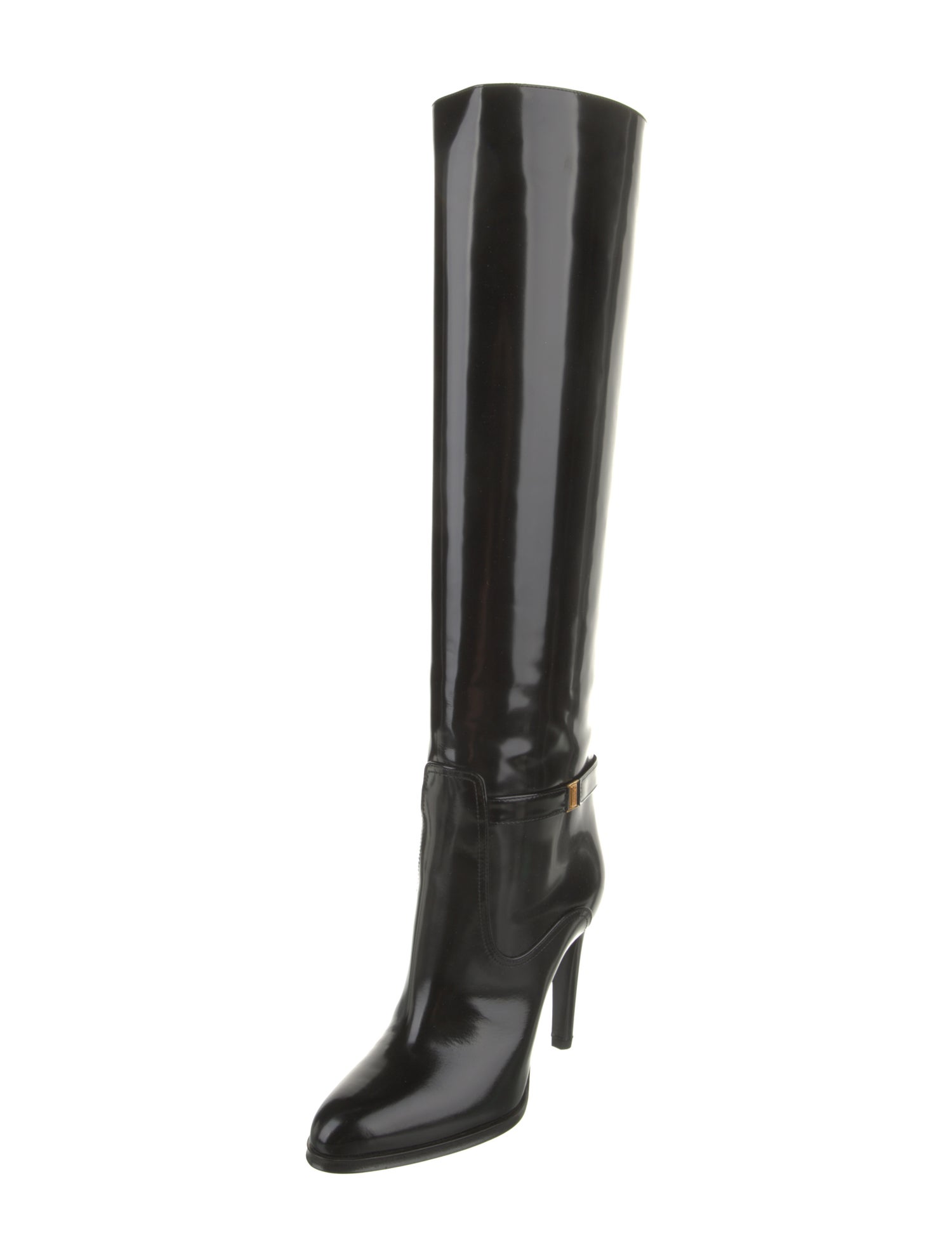 Saint Laurent Leather Boots w/ Tags