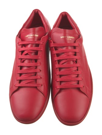 Saint Laurent Leather Sneakers