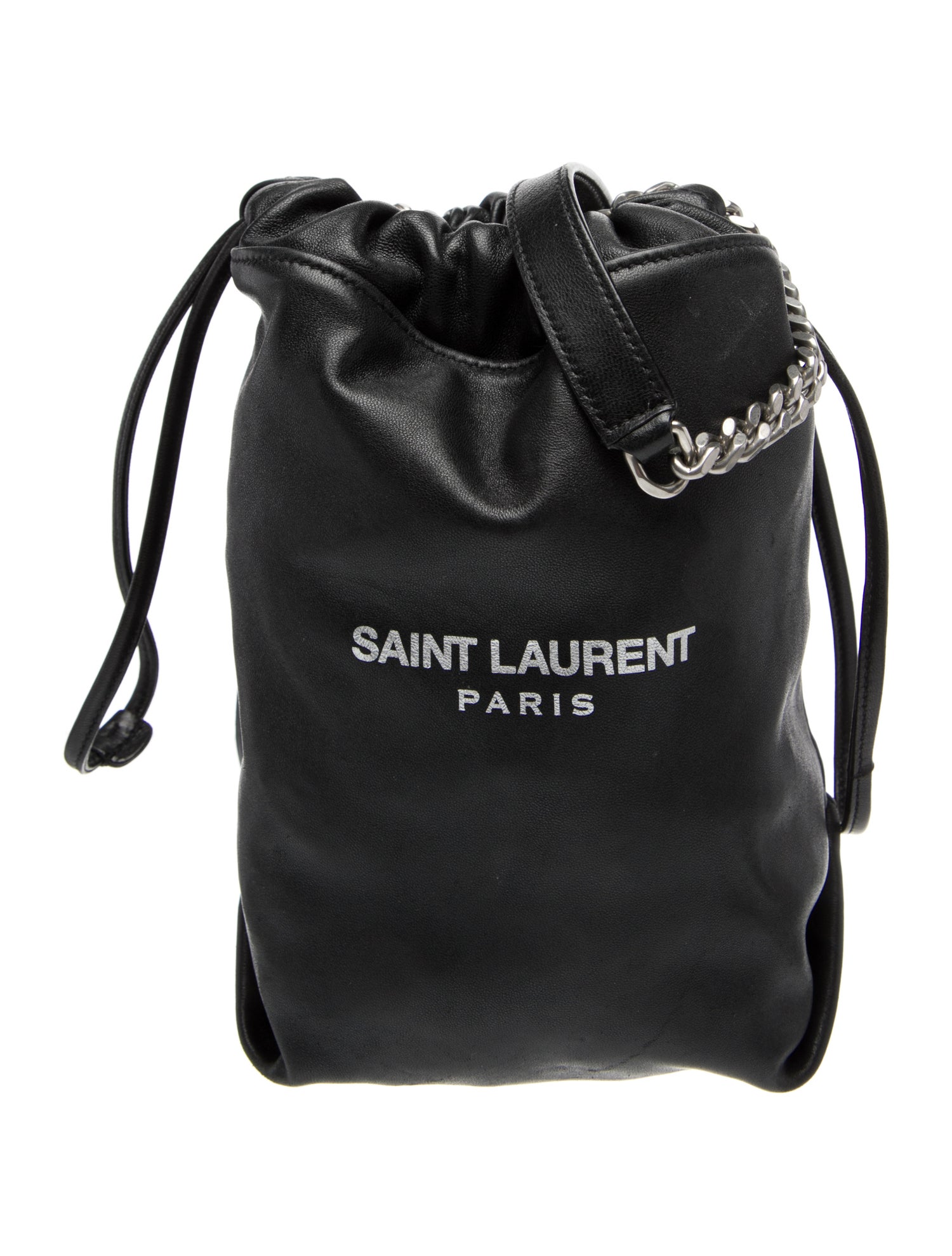Saint Laurent Leather Teddy Small