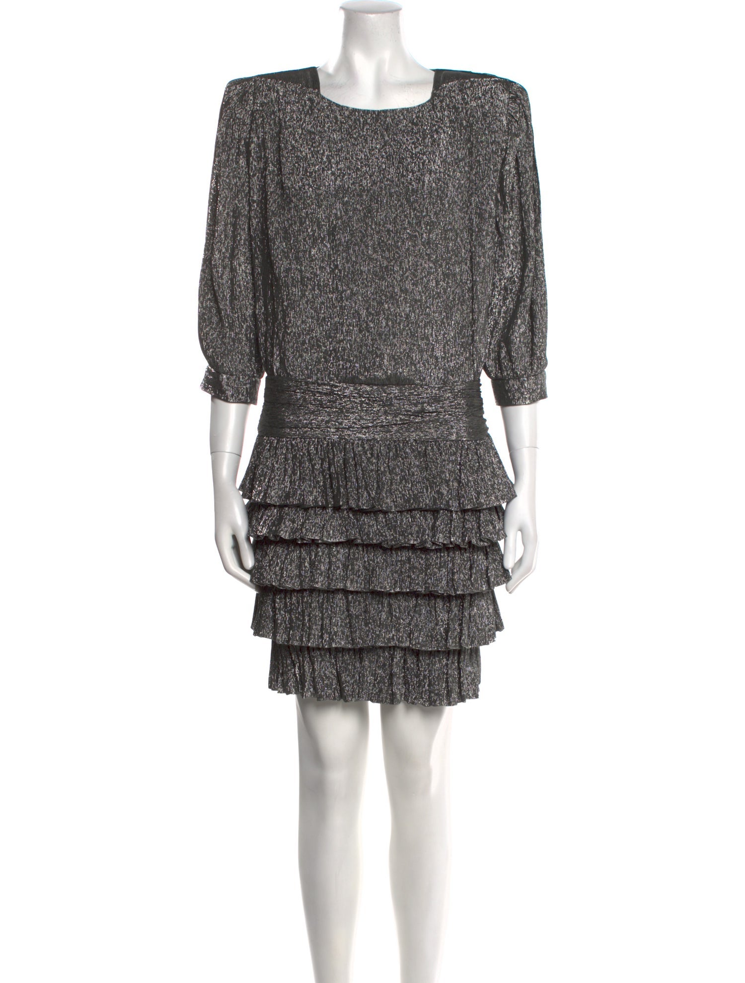 Saint Laurent Silk Mini Dress