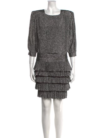 Saint Laurent Silk Mini Dress