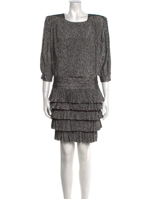 Saint Laurent Silk Mini Dress