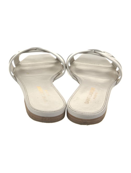 Saint Laurent Leather Slides