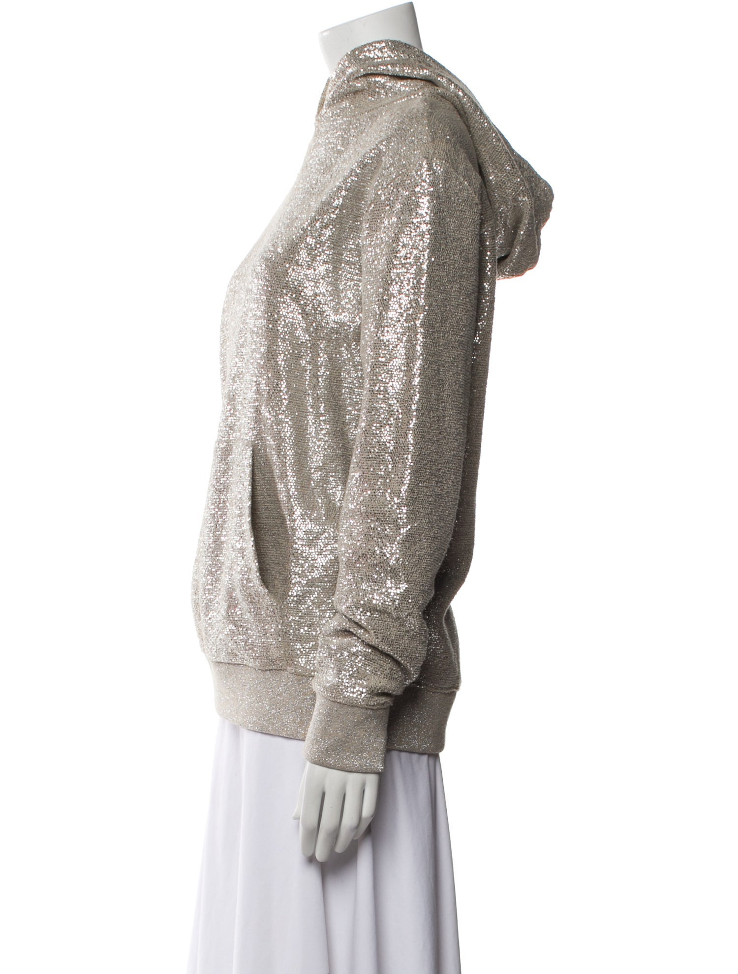 Saint Laurent Turtleneck Long Sleeve Sweatshirt