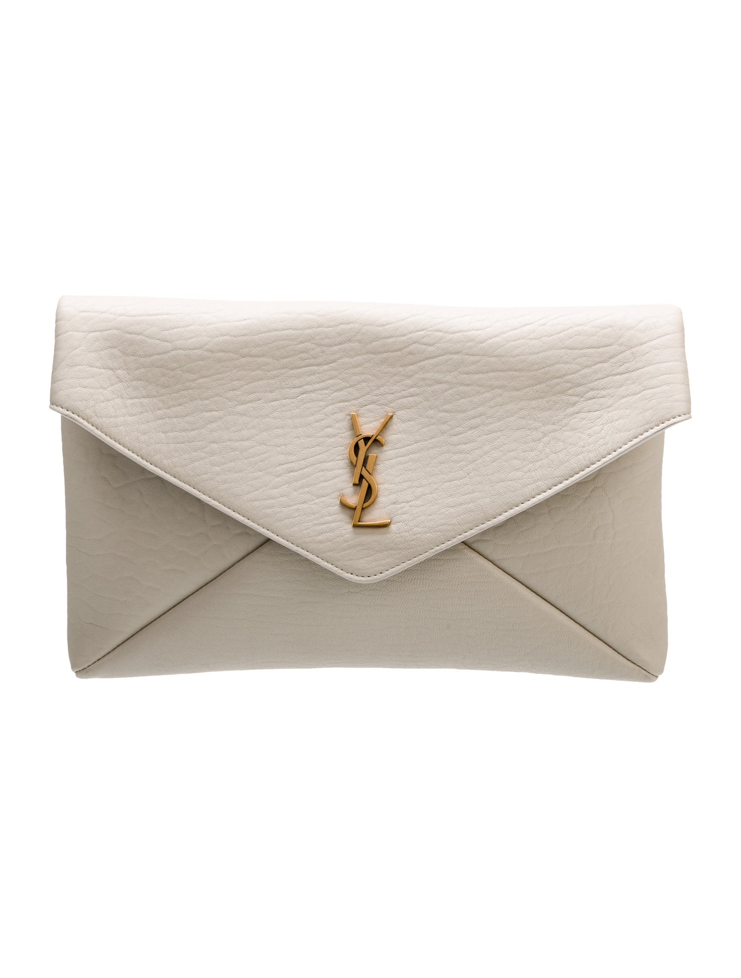 Saint Laurent Leather Cassandre 2024