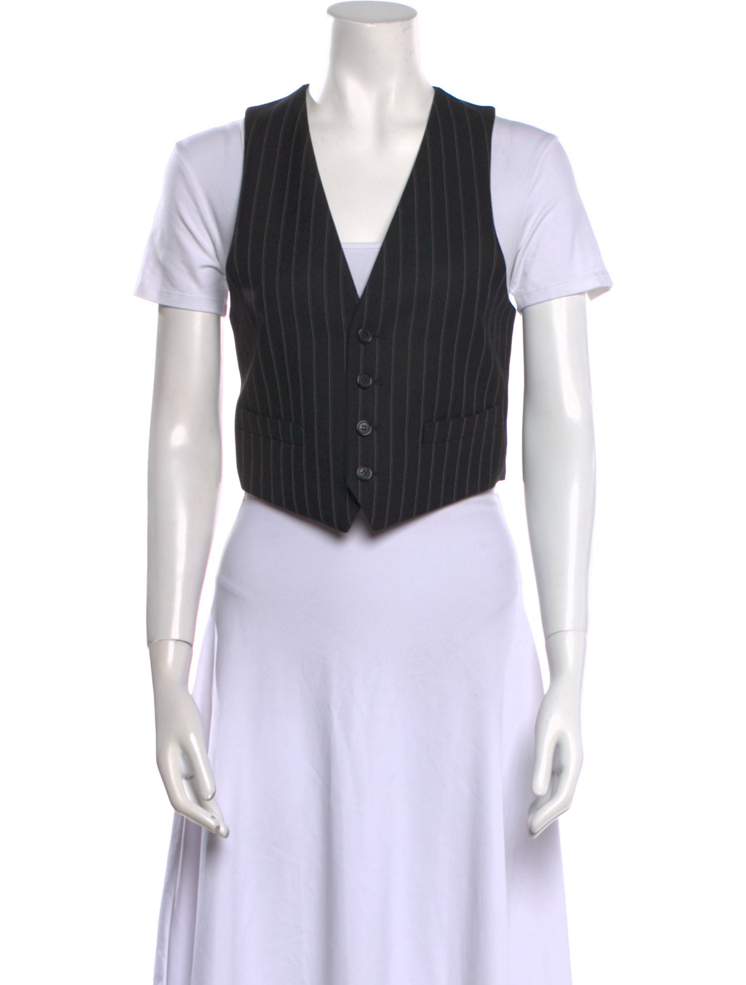 Saint Laurent 2021 Wool Crop Top