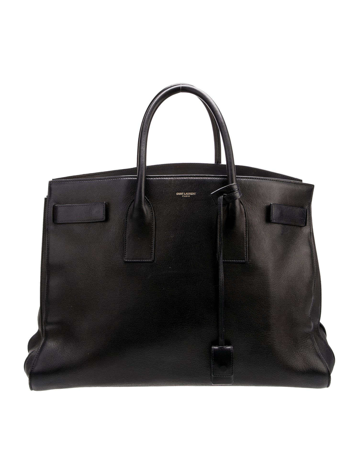 Saint Laurent Leather Sac De Jour