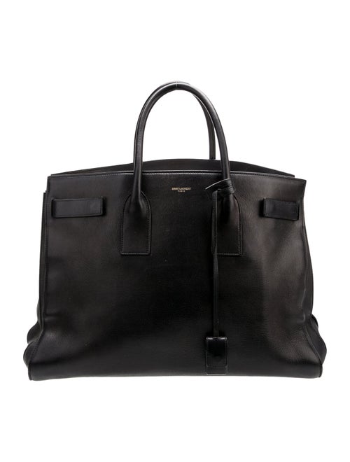 Saint Laurent Leather Sac De Jour