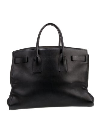 Saint Laurent Leather Sac De Jour