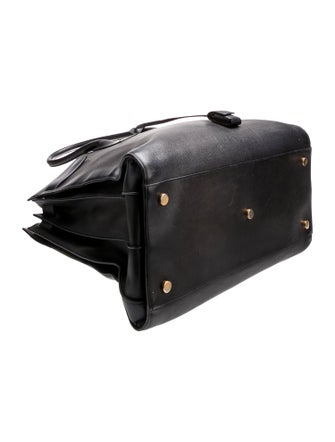 Saint Laurent Leather Sac De Jour