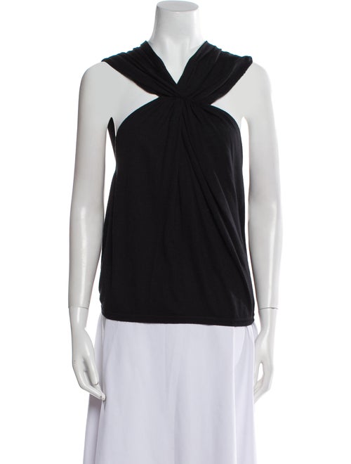 Saint Laurent Cashmere V-Neck Top