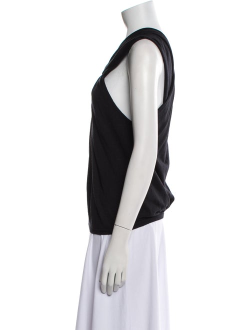 Saint Laurent Cashmere V-Neck Top