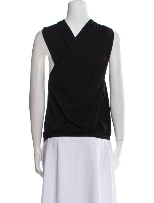 Saint Laurent Cashmere V-Neck Top