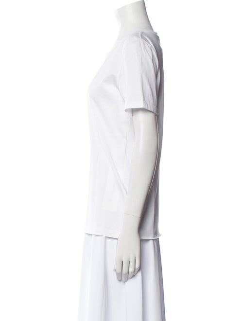 Saint Laurent Graphic Print Scoop Neck T-Shirt