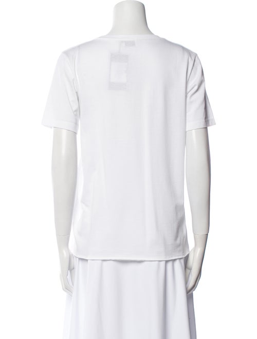 Saint Laurent Graphic Print Scoop Neck T-Shirt