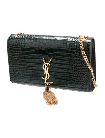 Saint Laurent Embossed Leather Kate