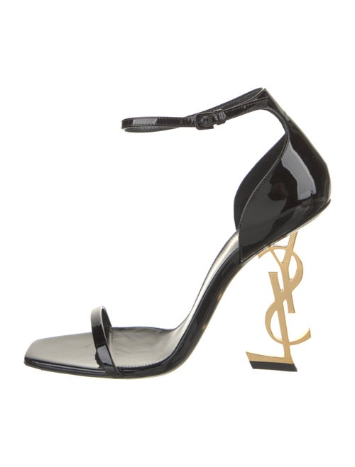 Saint Laurent Patent Leather Sandals