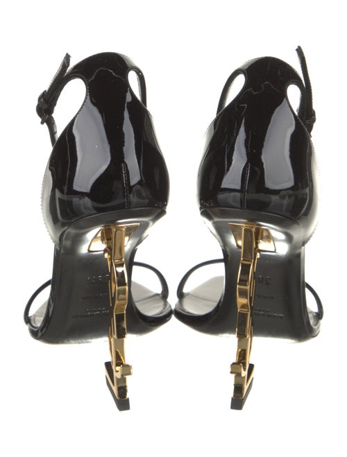 Saint Laurent Patent Leather Sandals