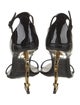 Saint Laurent Patent Leather Sandals