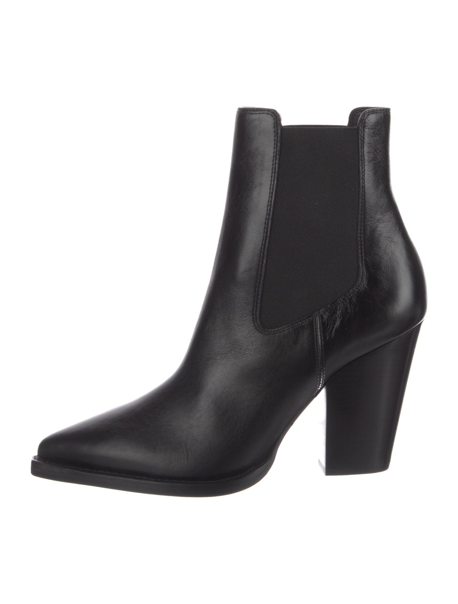 Saint Laurent Leather Chelsea Boots
