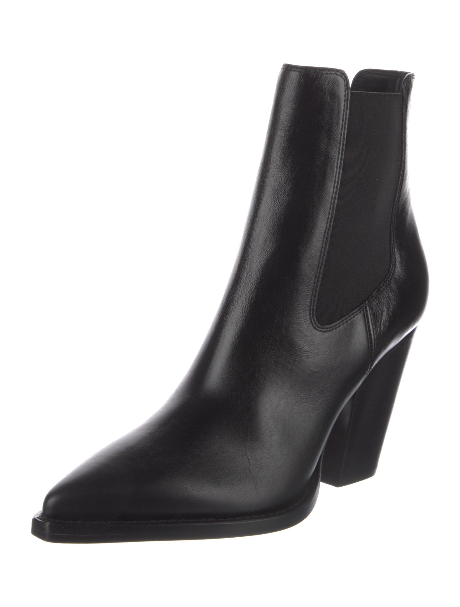 Saint Laurent Leather Chelsea Boots