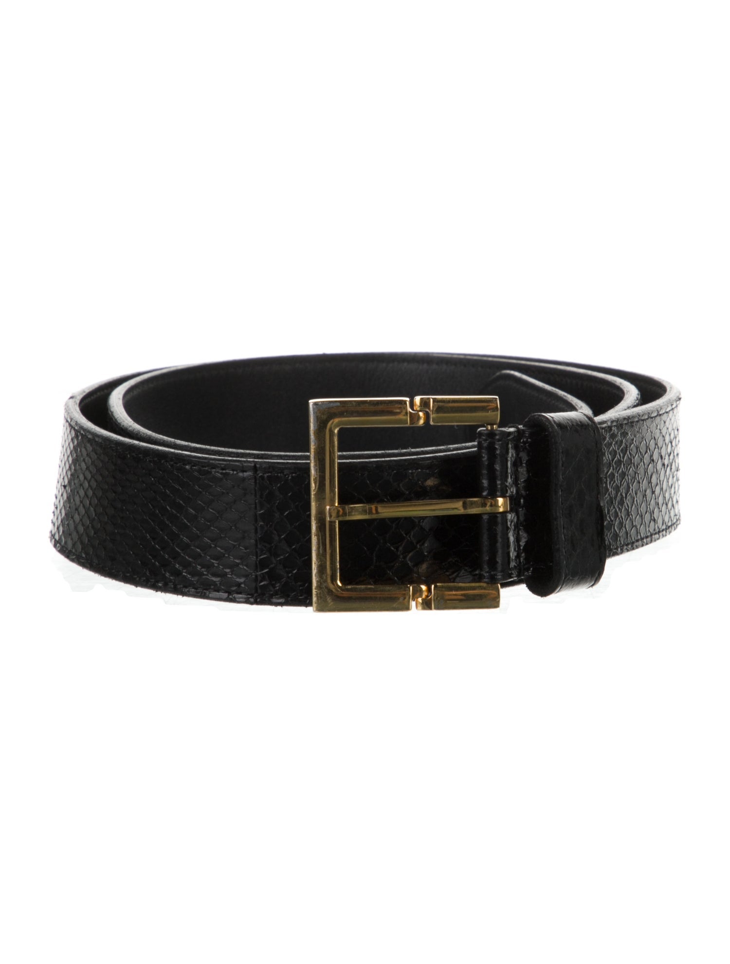 Saint Laurent Leather Waist Belt