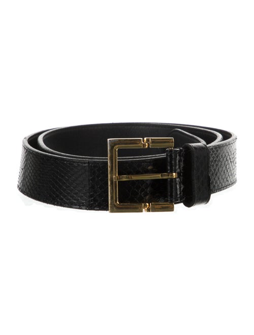 Saint Laurent Leather Waist Belt